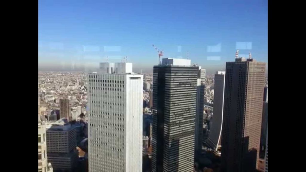 Tokyo skyline view with Mount Fuji from the 45th floor, free visit!