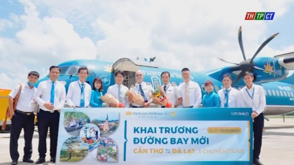 Vietnam Airlines chính thức khai thác đường bay Cần Thơ – Đà Lạt