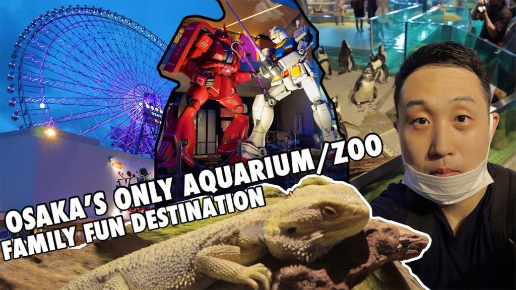 OSAKA'S AQAURIUM/ZOO NIFREL | ONLY WHITE TIGER | TALLEST FERRIS WHEEL IN JAPAN | EXPOCITY/VLOG PART2