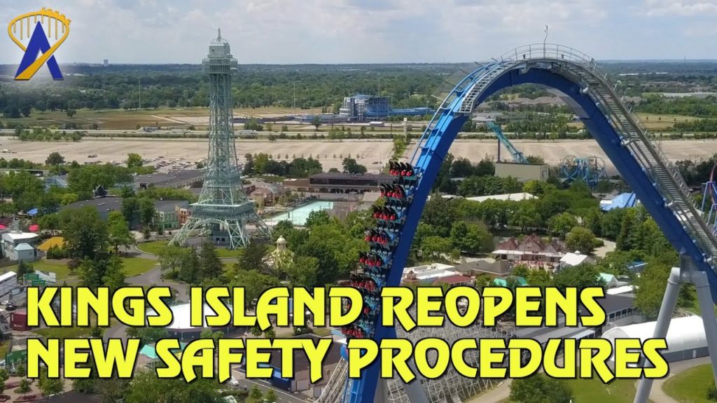 Kings Island Reopens with New Safety Procedures