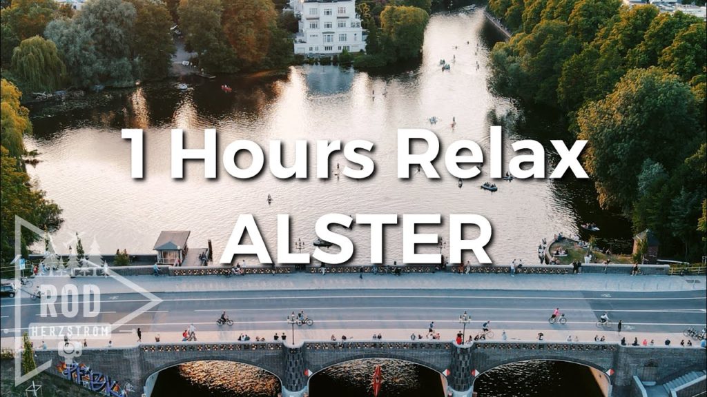 Walking in HAMBURG GERMANY | 1 Hour Relaxing Music for stress relief, calm, study, reading Walking in HAMBURG GERMANY | 1 Hour Relaxing Music for stress relief, calm, study, reading