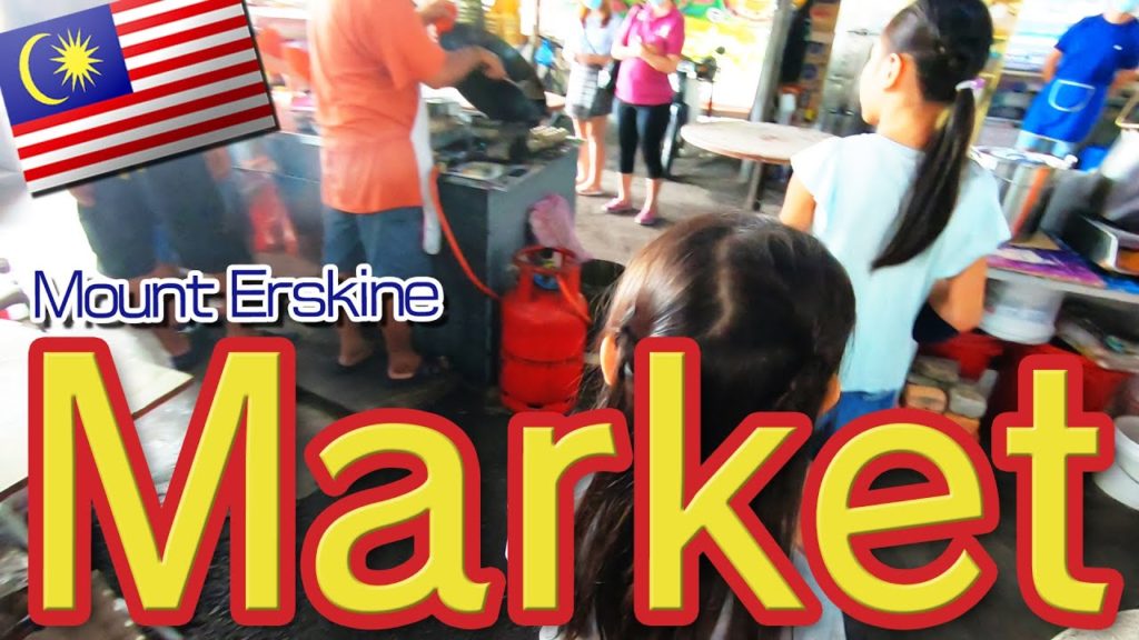 マレーシア ペナン島の朝市マーケットへ！【Mount Erskine Market】地元で人気のマーケットを紹介　#ペナン #家族移住 #ハリー326