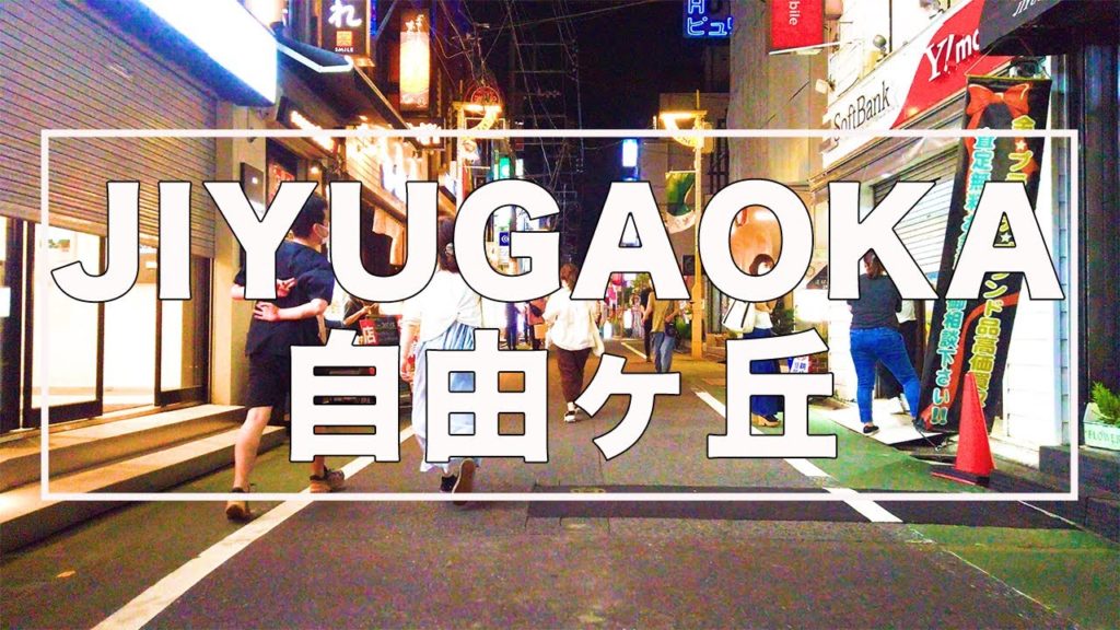 【Tokyo 4K】Jiyugaoka- Japan / night walk 自由が丘の散歩