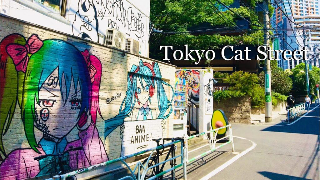 4K 60fps Ride & Walk -  from Shibuya to Omotesando " Cat Street" 【June 2020】