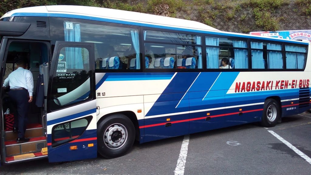 長崎県営バス 指宿を走る Nagasaki Ken Ei bus ran in Ibusuki 長崎県営バス 指宿を走る Nagasaki Ken Ei bus ran in Ibusuki