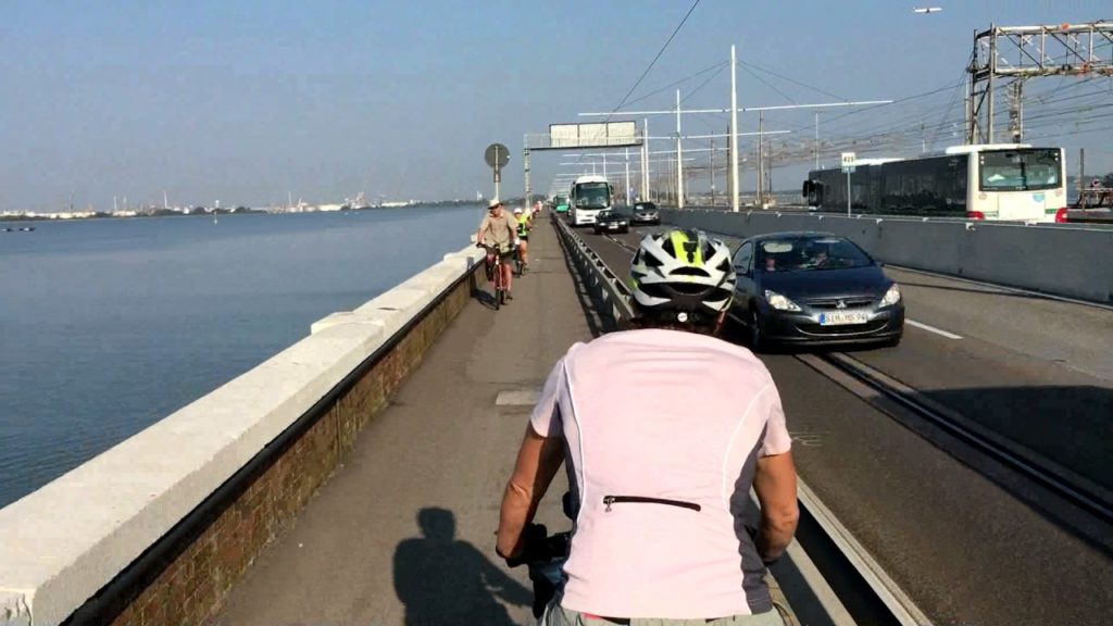 Ponte della Libertà:  Cycling from Venice to Mestre