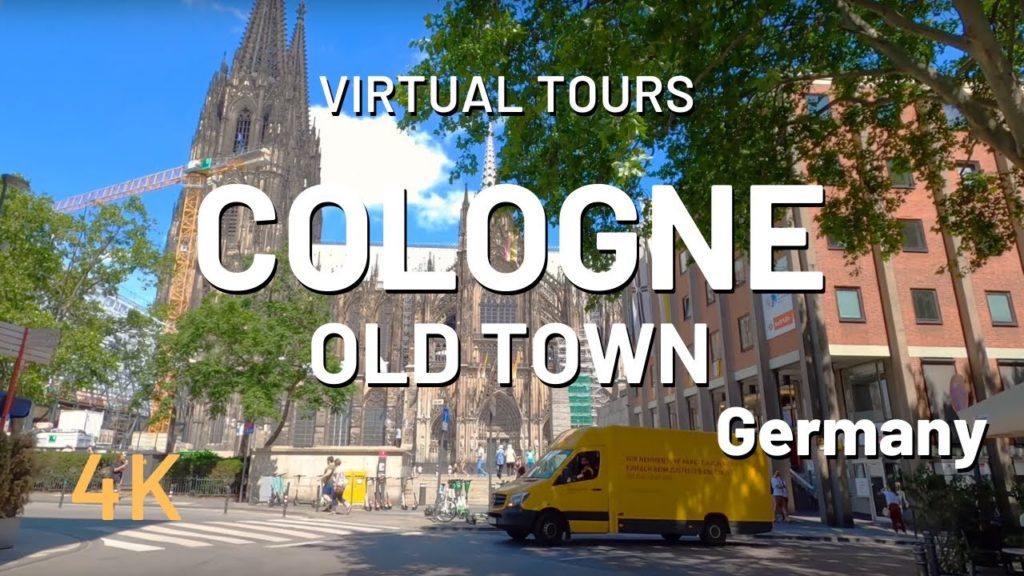 COLOGNE OLD TOWN driving tour 🇩🇪 Germany 4K Video Tour Köln
