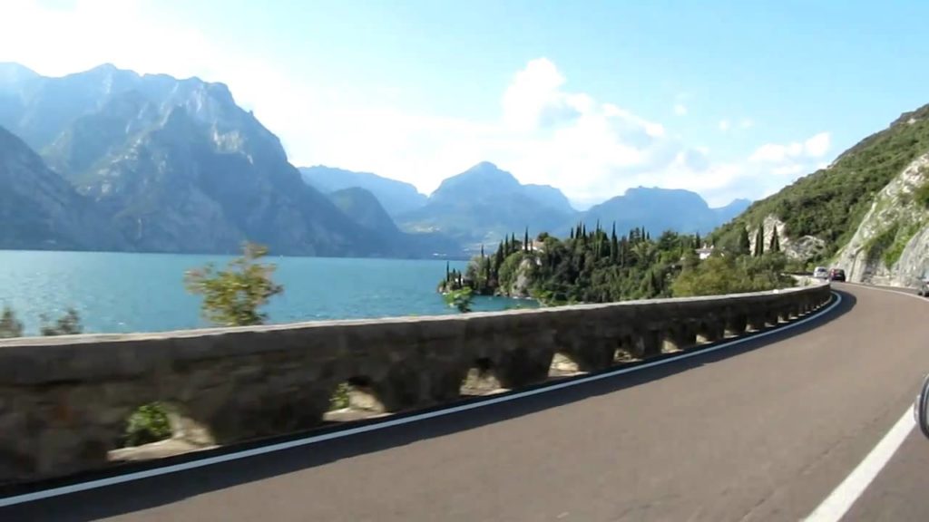 Road Malcesine to Torbole - Lake Garda