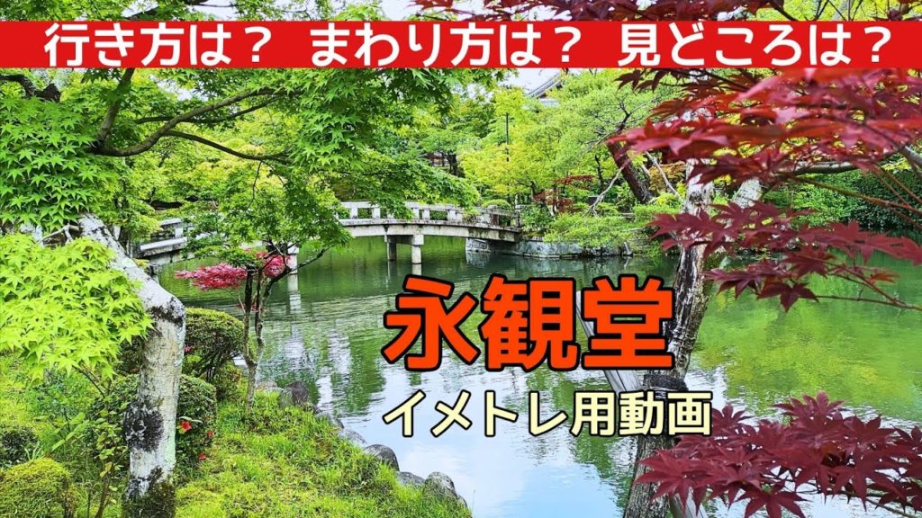 【京都観光】永観堂のイメトレ用動画 　Kyoto,Eikando,temple