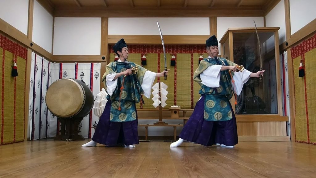 20180313 Musashi Mitake Jinja, Kagura