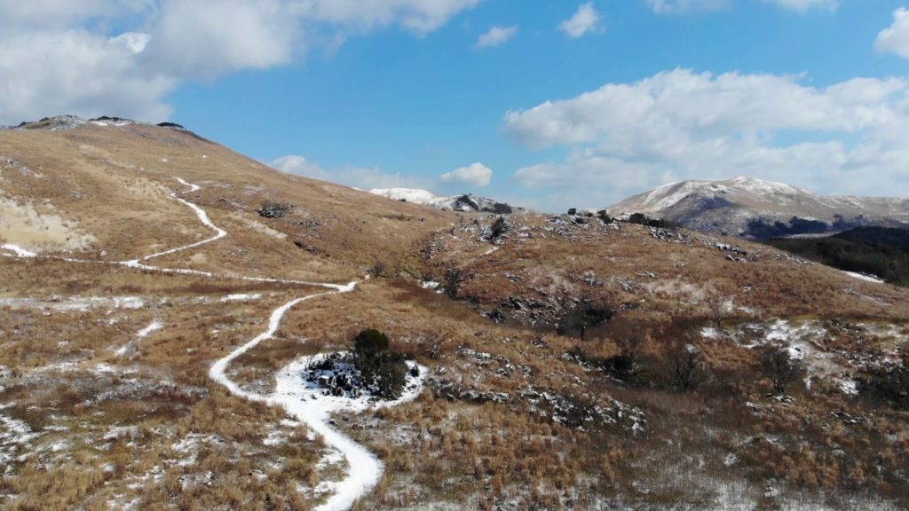 【Mavic Air】ドローン空撮　平尾台　福岡県北九州市　冬の平尾台-hiraodai in winter fukuoka kitakyusyu- 4K30fps