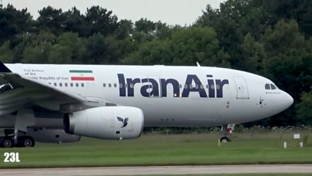New Flight At Manchester Iran Air EP-IJB Airbus A330-243 IR753 Inaugural Flight From Tehran 04/07/20