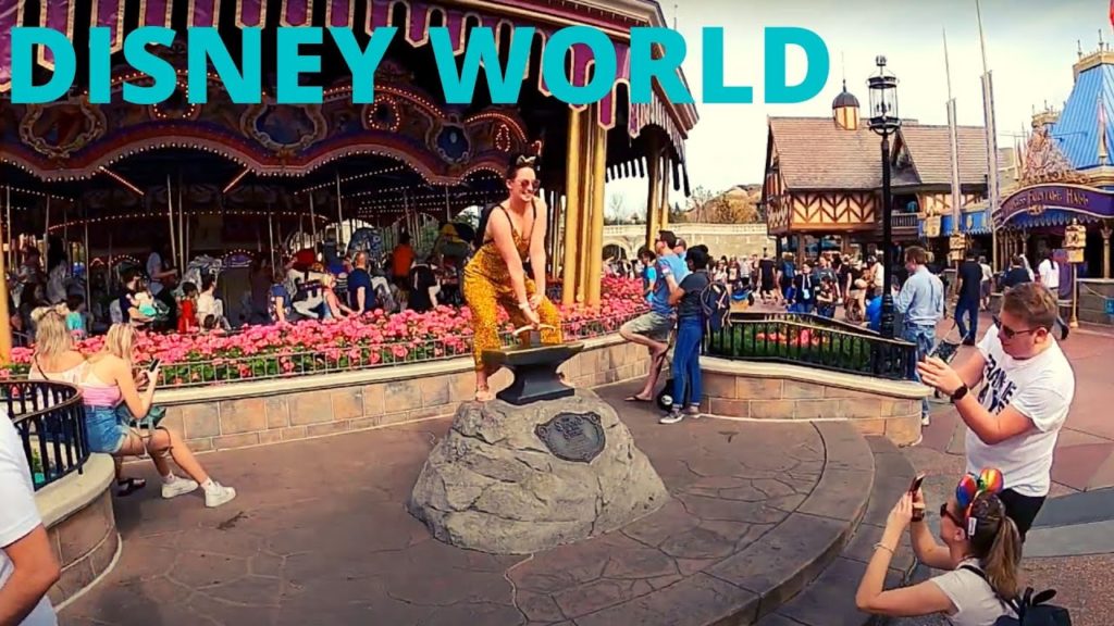 WALKING MAGIC KINGDOM WALT DISNEY WORLD 2020 WALKING TOUR ORLANDO FLORIDA WDW TRAVEL - GOPRO HERO 8