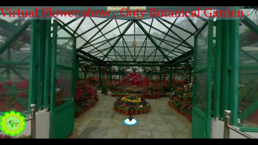 Ooty National Botanical garden virtual tour to flower garden | Flower show 2020