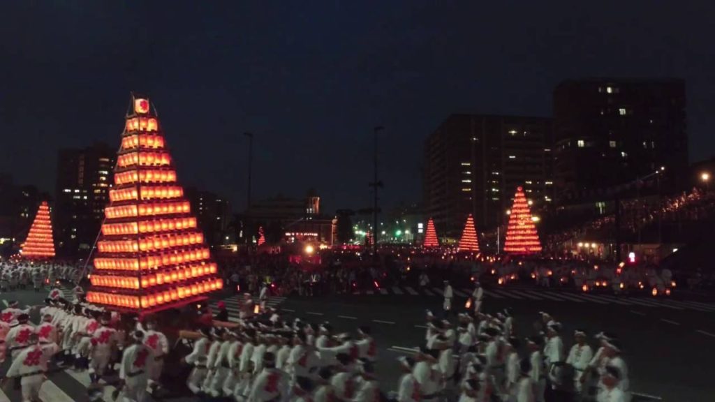 祝 ユネスコ無形文化遺産登録【戸畑祇園山笠】 Time-lapse photography on Kita-Kyushu | 2016
