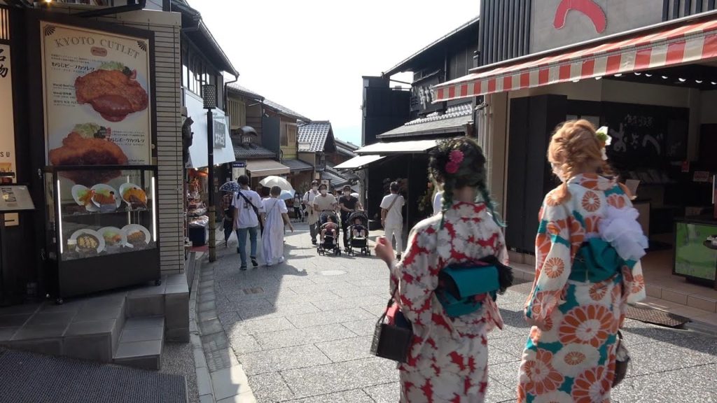 夏の京都を訪れる Visit Kyoto in Summer (Japan)  ～とても静かな一日 A very quiet day～