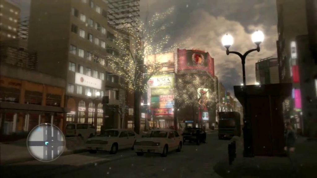 [Virtual Tourism] Yakuza 5 - Sapporo under the snow (daylight)