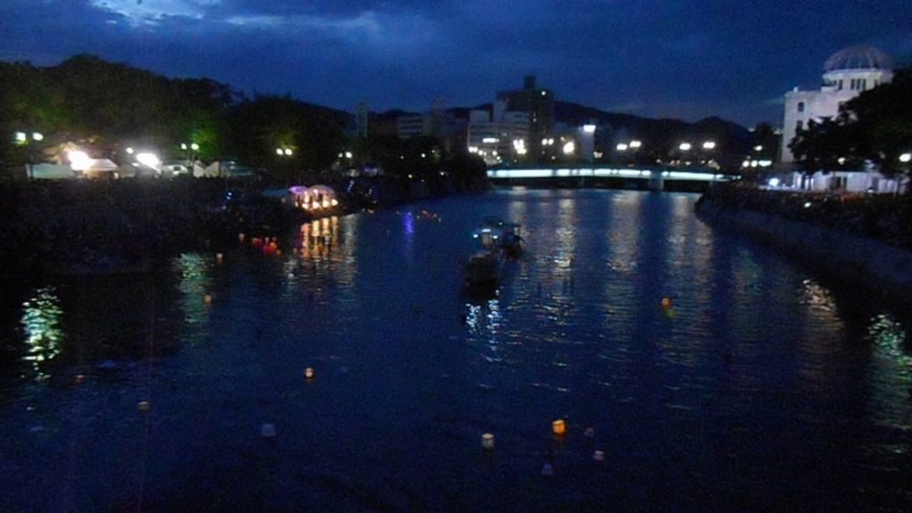 Japan Trip 2017: August 6 - Hiroshima Peace Message Lantern Floating Ceremony (Toro Nagashi) #5