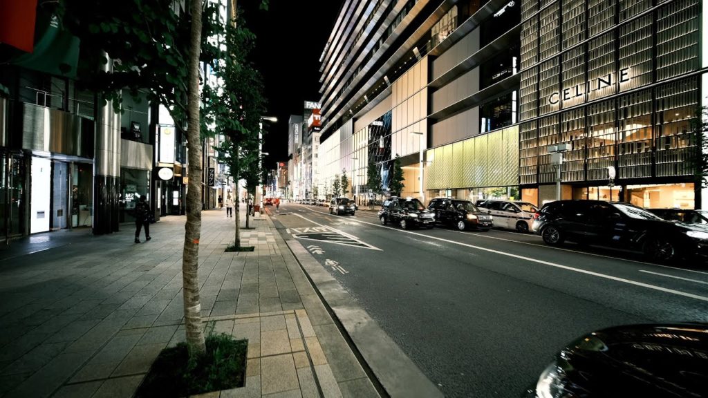 【4K】Walk on Shinbashi-HigashiGinza(新橋-東銀座) at Tokyo【2020】