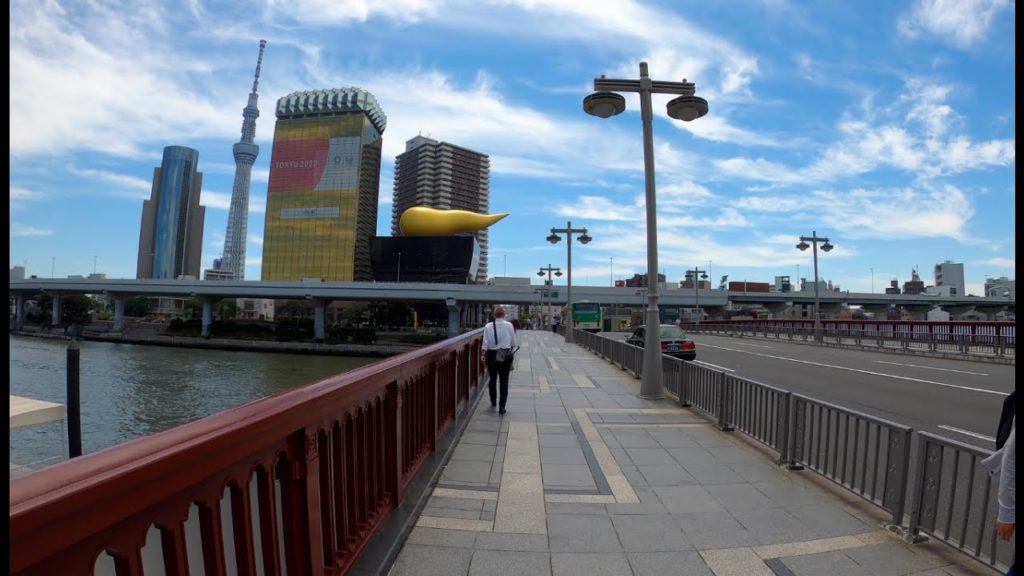 TOKYO JAPAN 4K 2020 -  Walking Tour Asakusa to Skytree