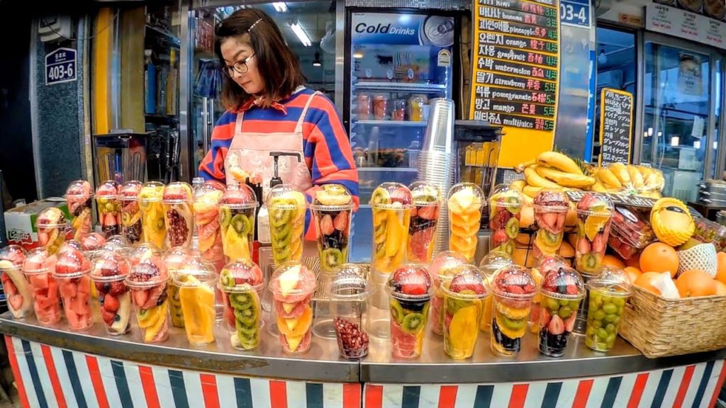 KOREAN AMAZING STREET FOOD GWANGJANG MARKET SEOUL KOREA