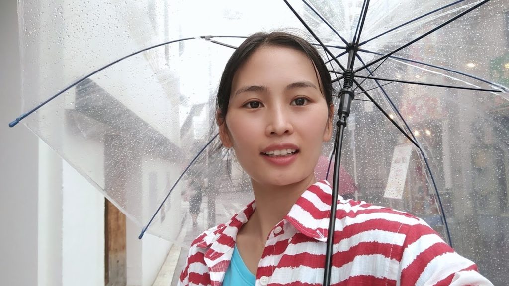 Walking in the Rain in JAPAN Suburb // Relaxing Rain Sounds For Sleep | 4k ASMR