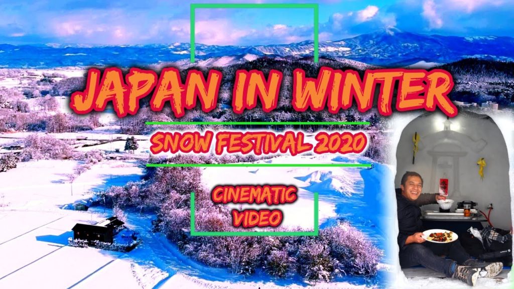 JAPAN IN WINTER || SNOW FESTIVAL 2020 || CINEMATIC VIDEO || JAPAN TRAVEL VLOG