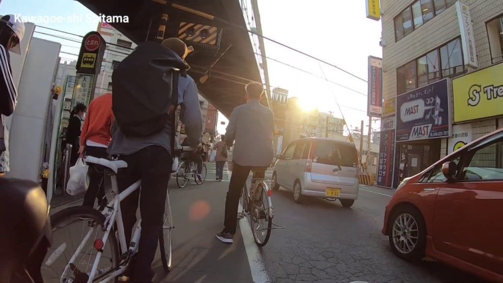 川越駅から光が丘駅まで　Cycling Kawagoe to Hikarigaoka Tokyo, Japan