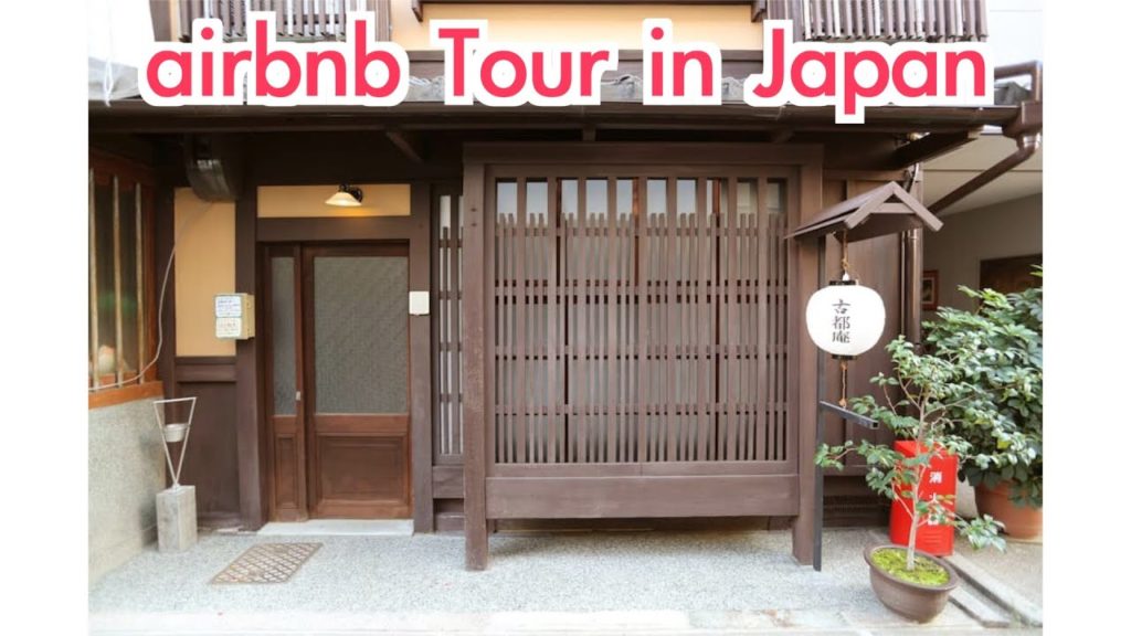 Kotoan in Kyoto, airbnb tour in Japan "Shimotaya" style "Matchiya"