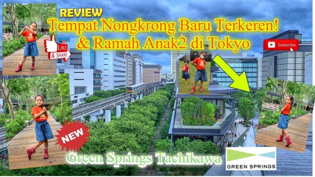 Tempat Nongkrong Keren Terbaru & Ramah Anak-anak di Tokyo || Kehidupan Anak Indonesia di Jepang