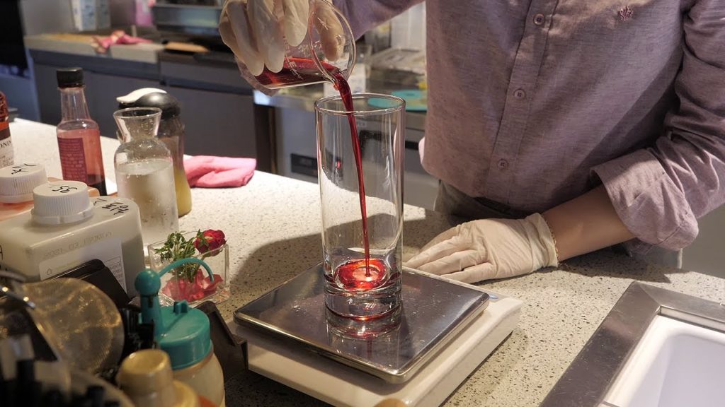 먹을수 있는 장미! 식용 로즈 에이드 / edible rose ade / korean street food