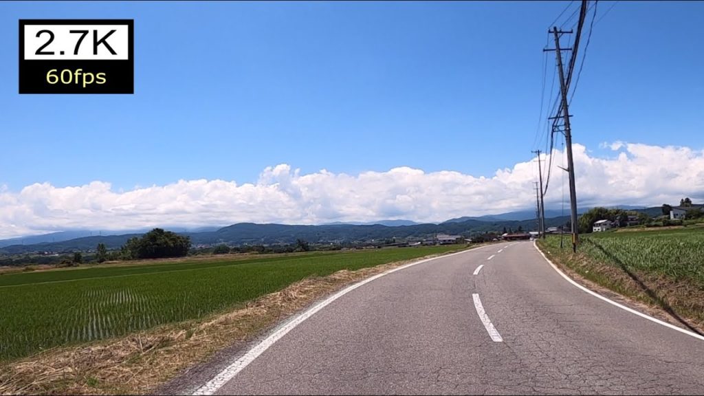 【Driving Japan】長野県道167号 北御牧台地の道　Nagano Prefectural Route 167