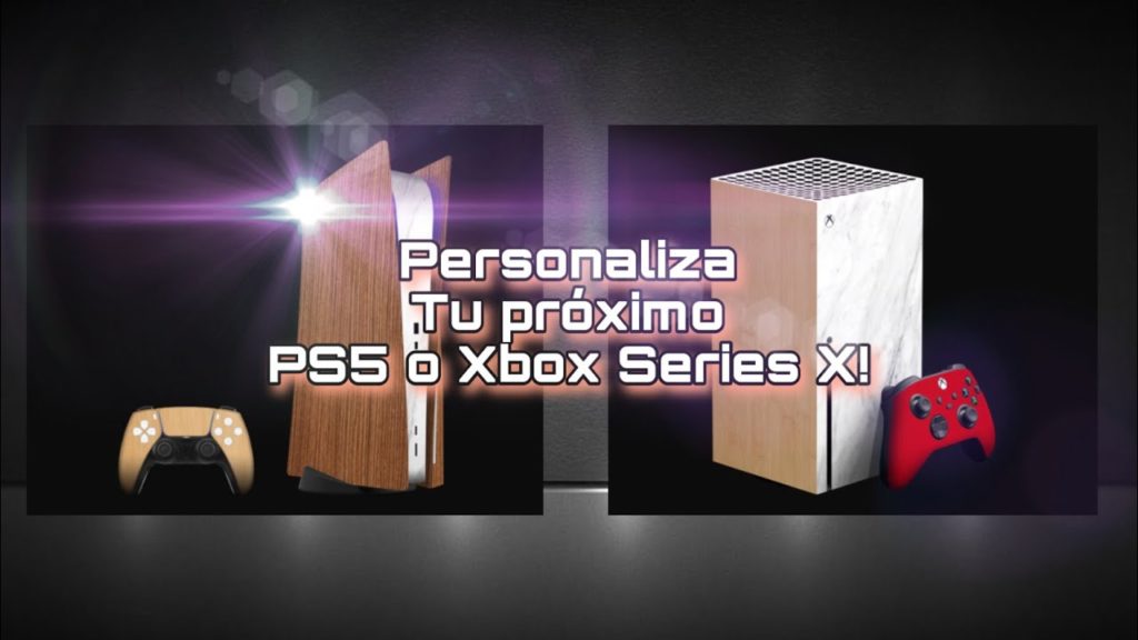 Personaliza tu PS5 Y Xbox Series X!