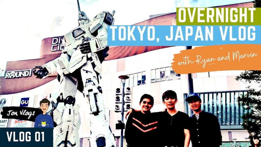 [VLOG 01] TOKYO, JAPAN TRAVEL VLOG with RYAN and MARVIN | JON VLOGS