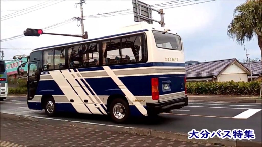 大分バス 時々指宿を走る Oita bus rarely ran in Ibusuki