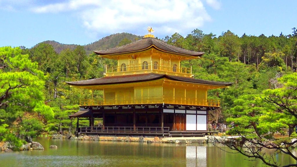 京都の風景_金閣寺 Kinkaku-ji Temple, Kyoto