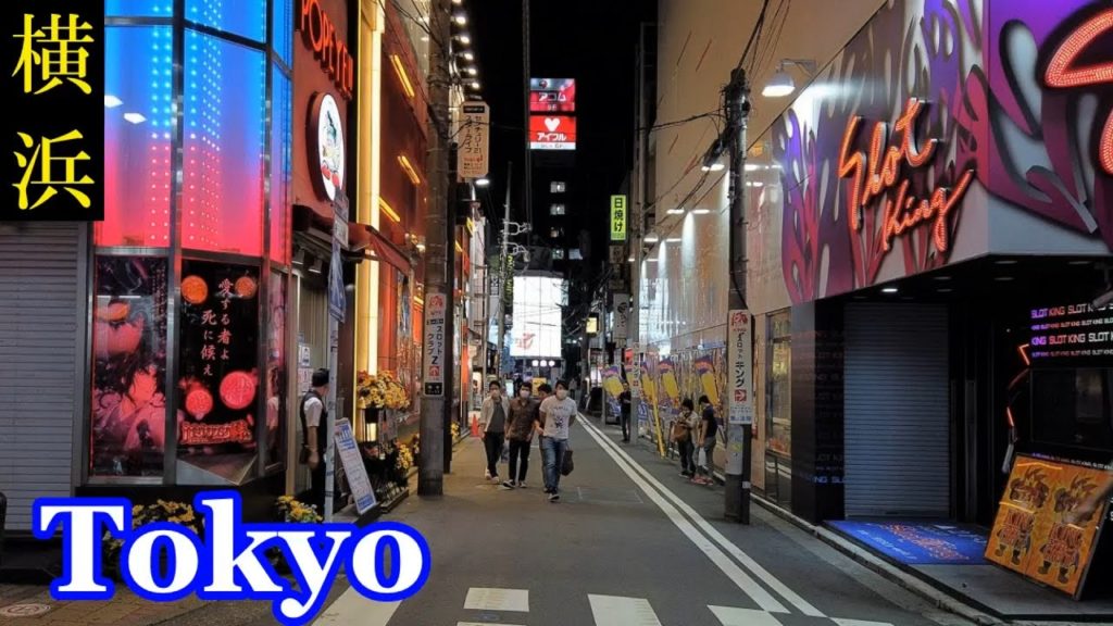 横浜　Walking Tokyo Night ✨ HQ Audio🎧 Yokohama Nightlife Street　神奈川県・最大の歓楽街、夜の 横浜駅・西口エリア を散策　【高音質】Japan