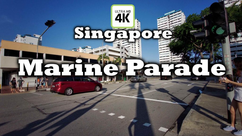 Marine Parade HDB Neighbourhood Walking Around [Singapore] 4K Fimi Palm