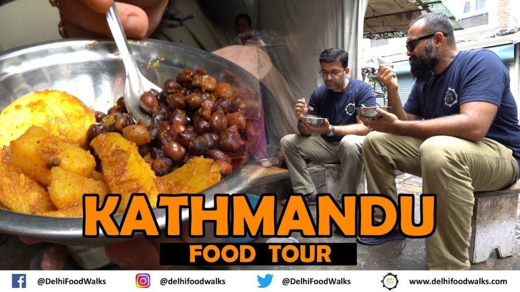 Kathmandu Food Tour I HUGE Thakali Thali + BEST Noodle in Nepal + Sekuwa BBQ + Tibetan Street Food