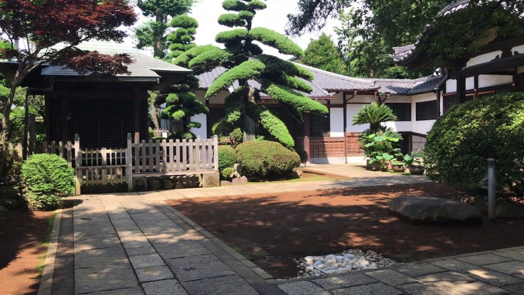 Beautiful japanese temple "Joshoji" Kitaku, Tokyo Japan [4K] 100 Beautiful Places to Go in Tokyo 37