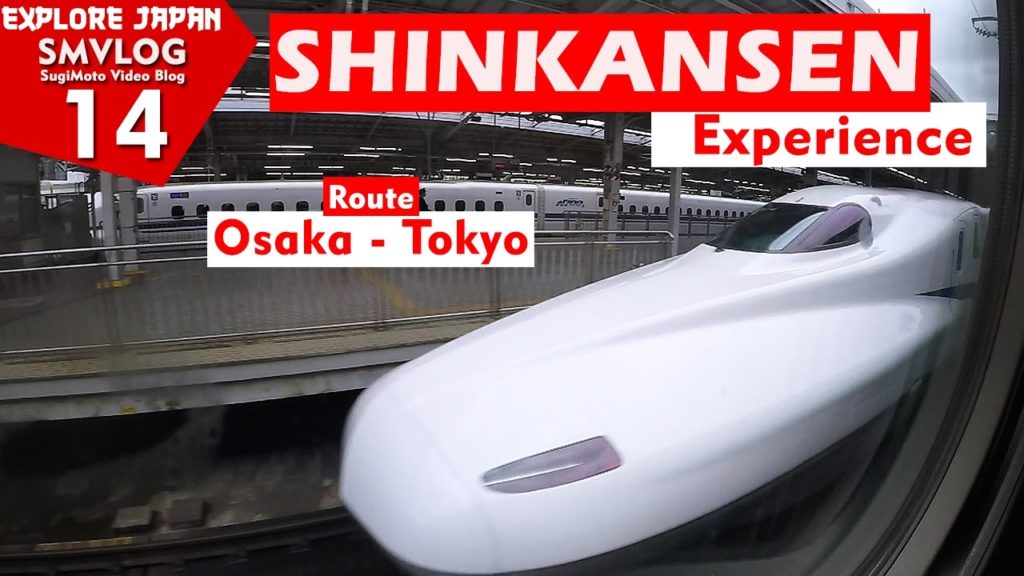 SHINKANSEN EXPERIENCE OSAKA TO TOKYO - SMVLOG 14