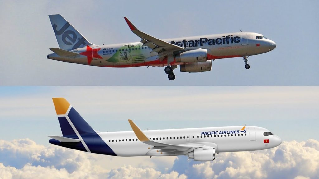 Hãng Pacific Airlines (Jetstar Pacific) đã sơn lại máy bay chưa?