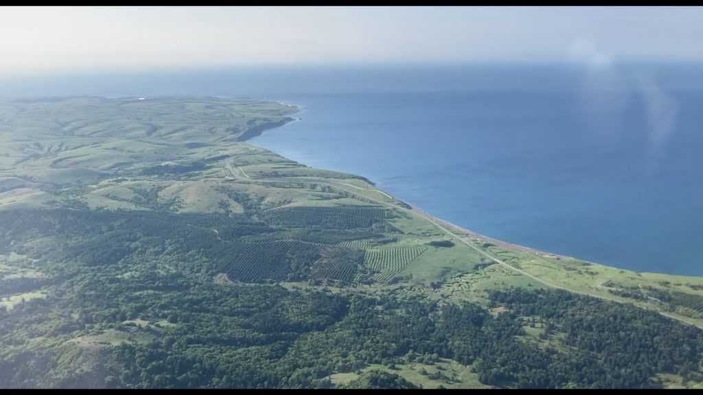 【稚内空港着陸シーン】2020/07/06 Landing at Wakaknai Airport in summer