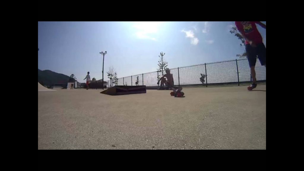 Kumamoto DOPE Rider's Freeline skate 2014 7月定期練習会 & 海