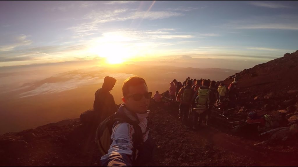 BEST EXPERIENCE Fuji Mountain Climb GoPro Around The World Trip 2015