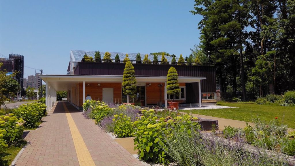 4K Walk in Toyohira Park Greening Botanical Garden Greenery Center 豊平公園 緑のセンター 緑化植物園 Binaural ASMR