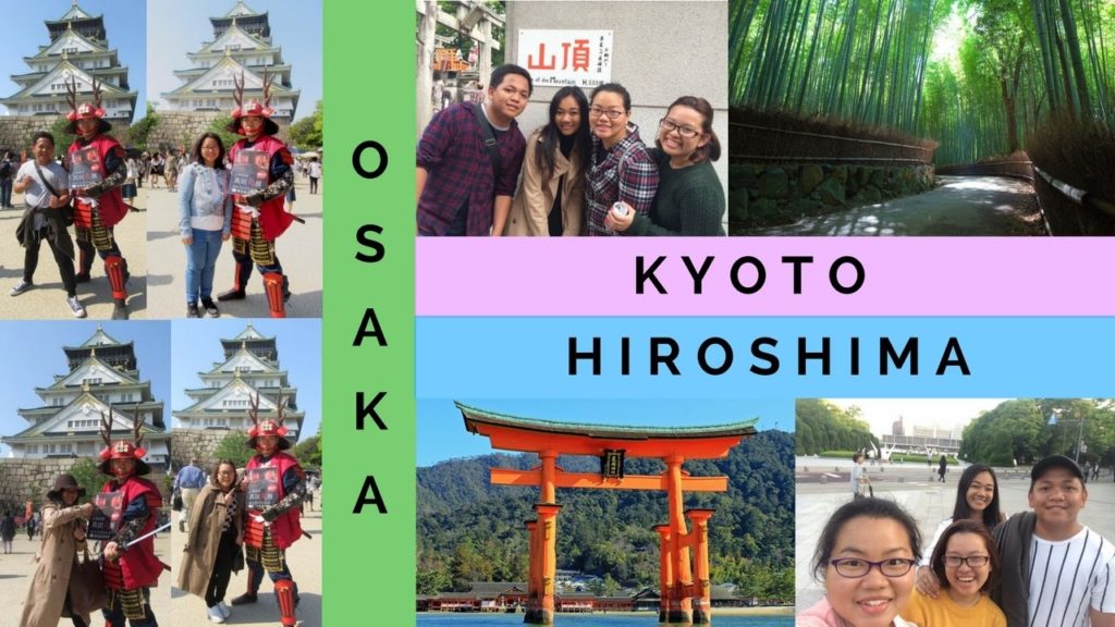 OSAKA, KYOTO, HIROSHIMA | Japan Vlog #4