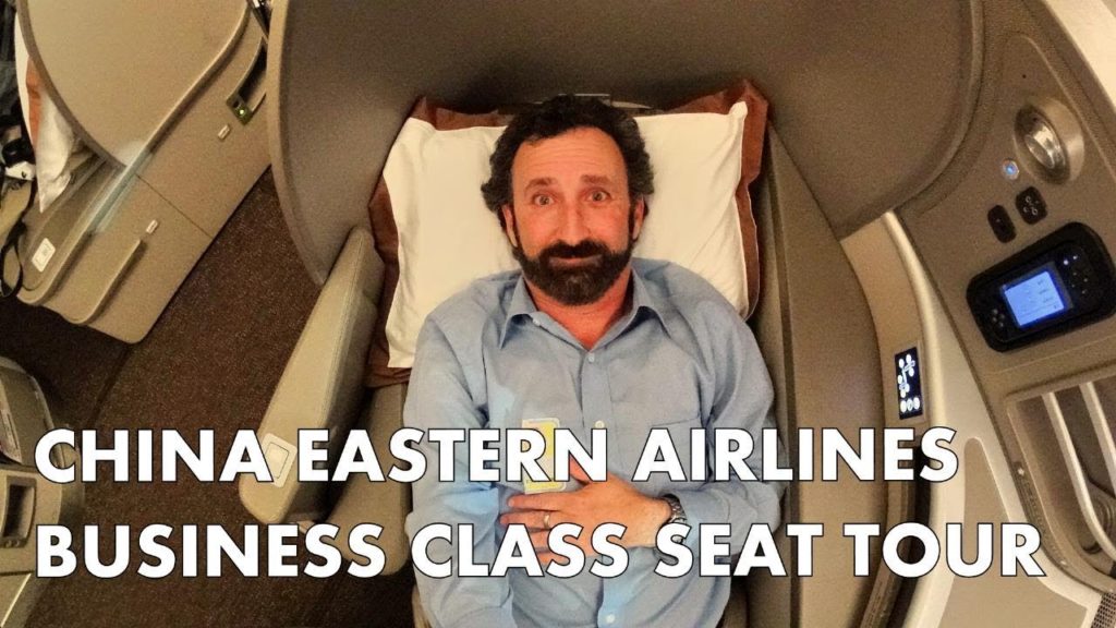 CHINA EASTERN AIRLINES - Quick Business Class seat tour