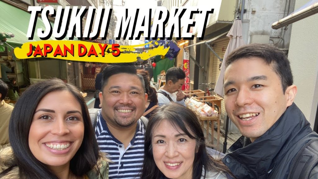 WE WENT TO JAPAN FOR THE FIRST TIME | TSUKIJI MARKET | TRAVEL VLOG (Pt. 5)
