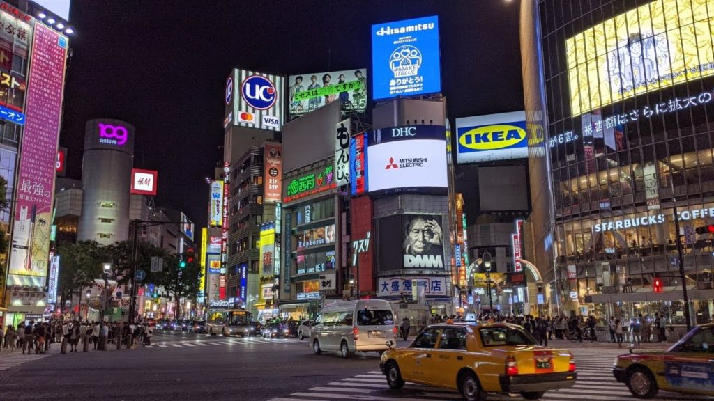 【Shibuya, Tokyo】 Walking on a Saturday night #4K #FimiPalm